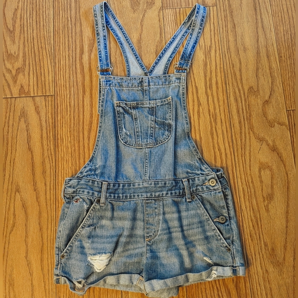 Hollister Denim Romper